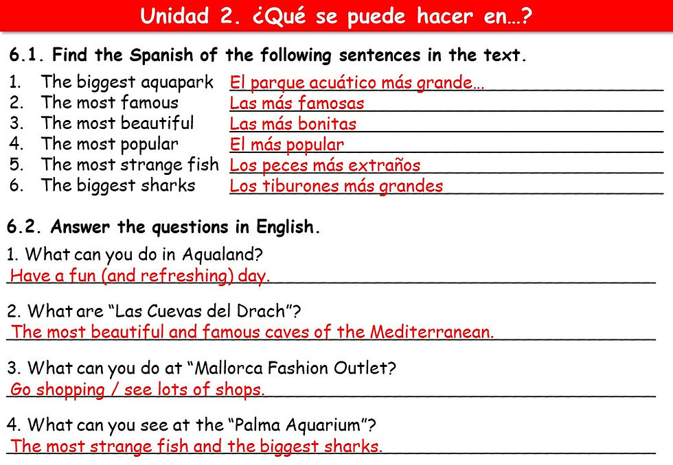 Miniatura: Viva 2 - Module 5 - Lesson for unit 1 (¿Qué se puede hacer en...?)