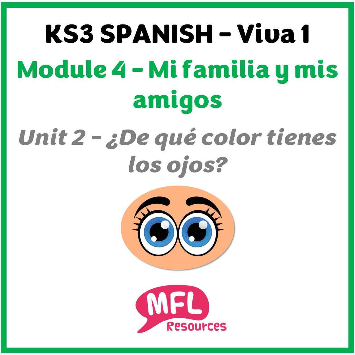 Viva 1 - Módulo 4 (Mi familia y mis amigos) - Lesson for unit 2