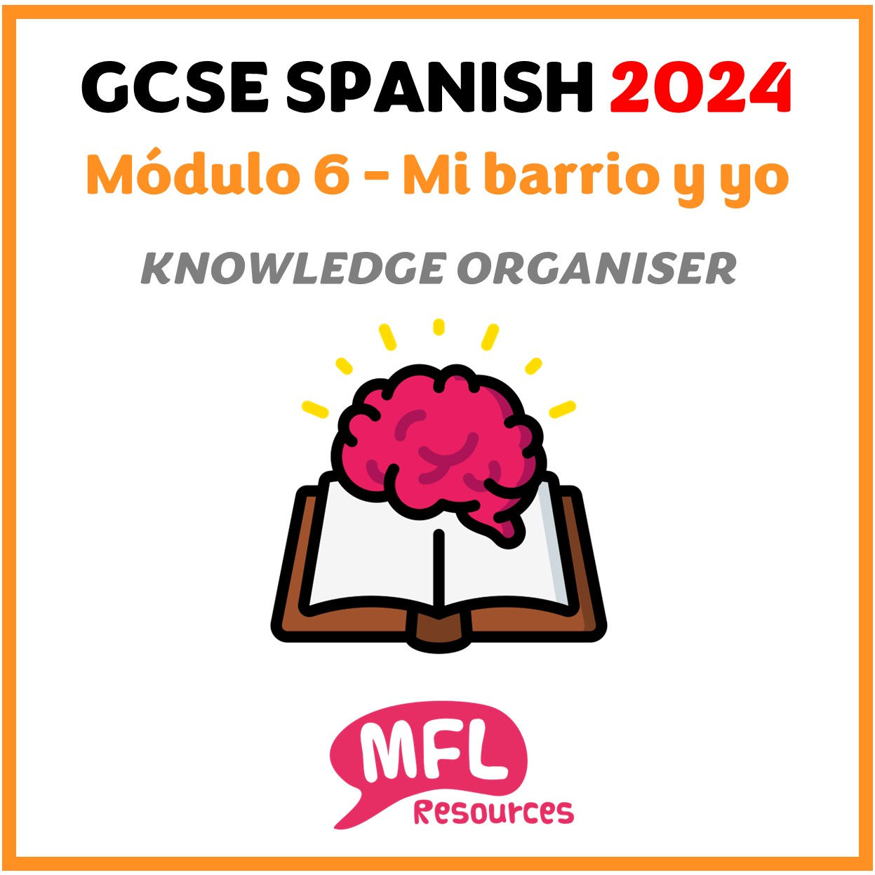 GCSE 2024 - Module 6 (Mi barrio y yo) - Knowledge Organiser