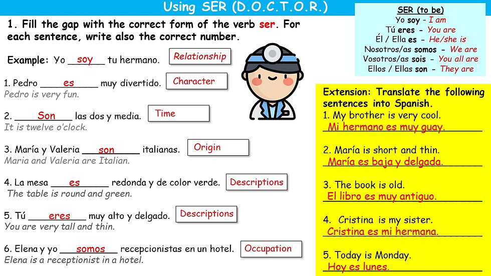 Miniatura: GCSE lesson - Module 3 - Unit 4 - Retratos