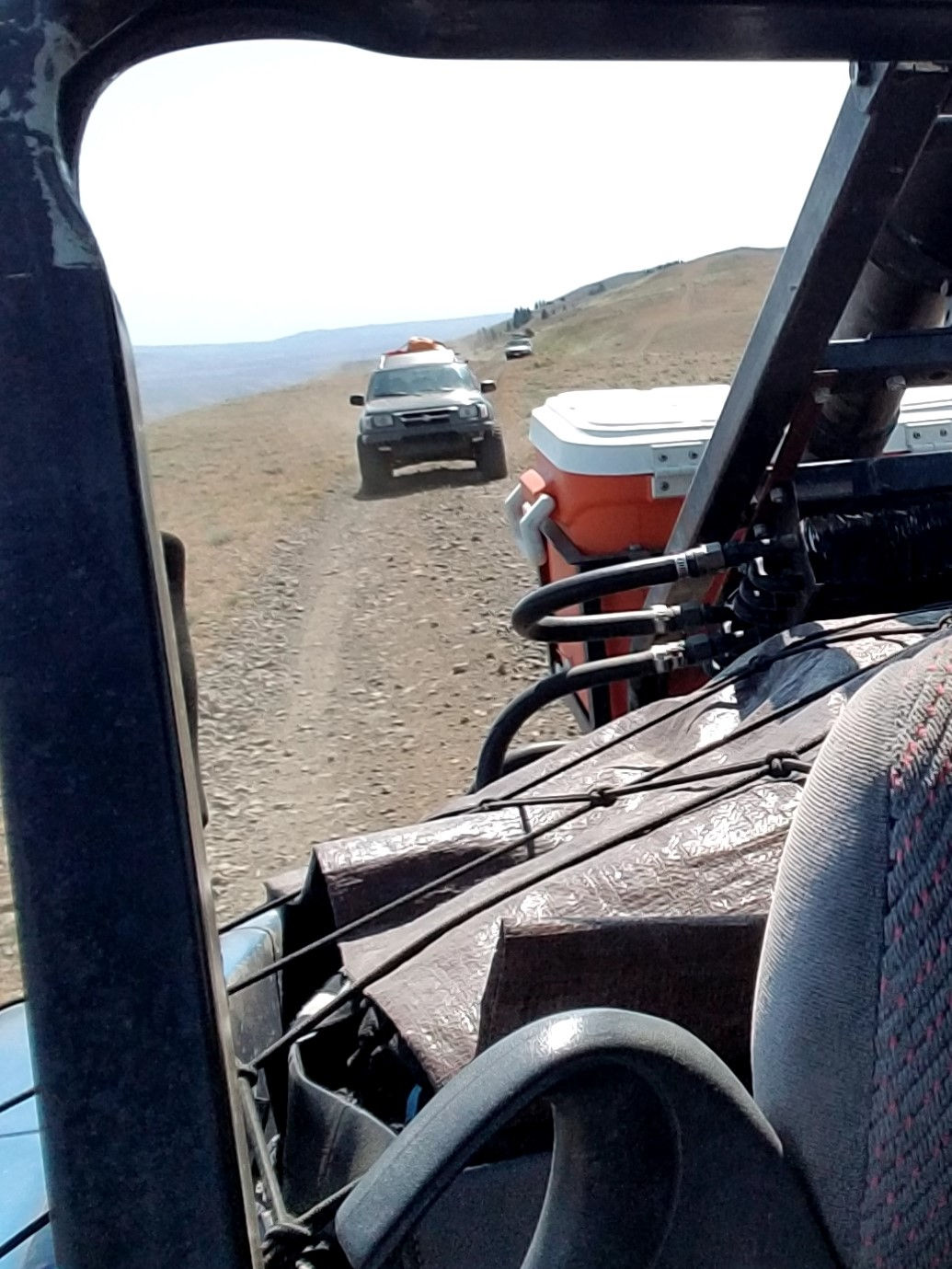 On the road again