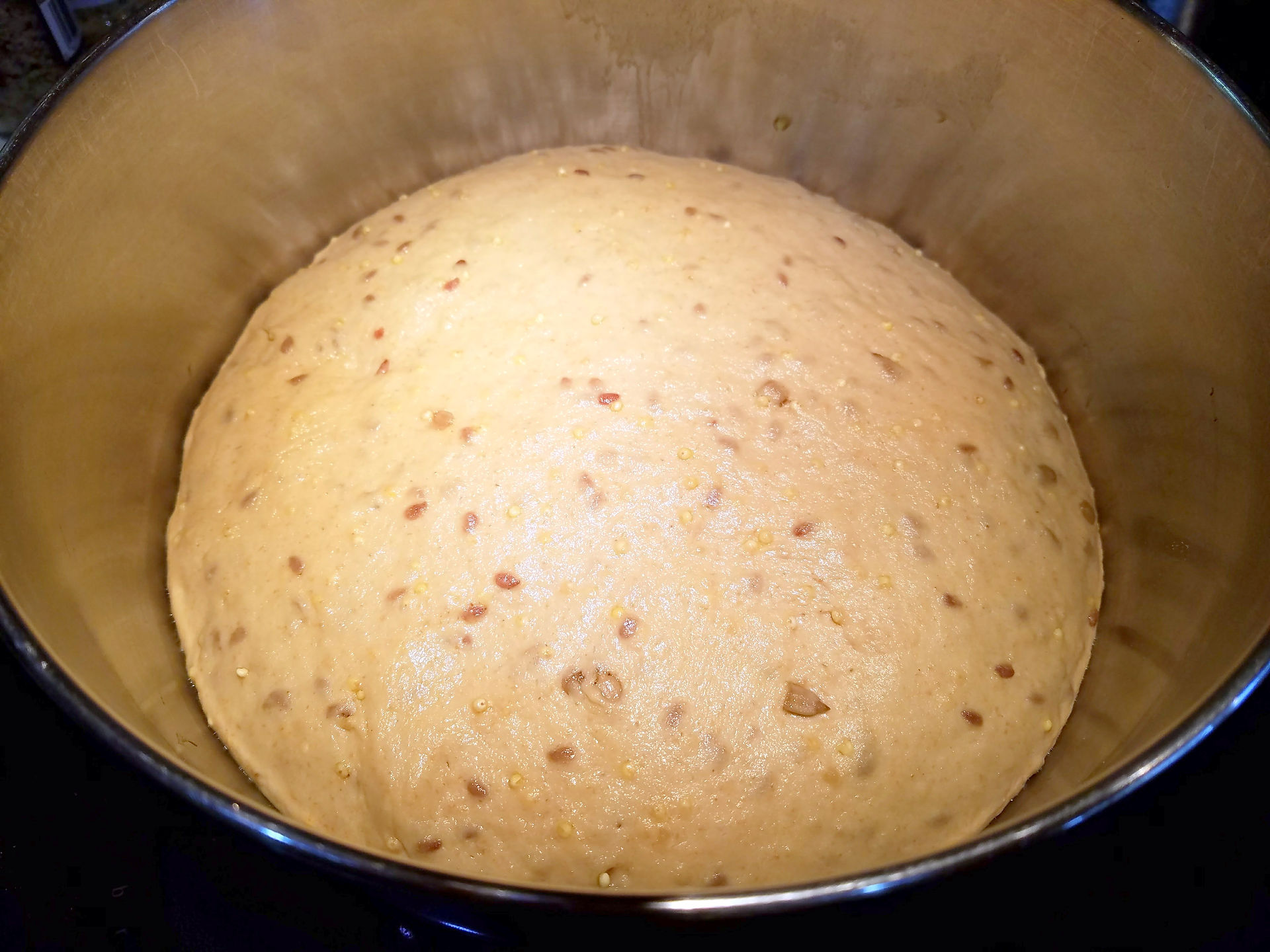 Dough after first rise.