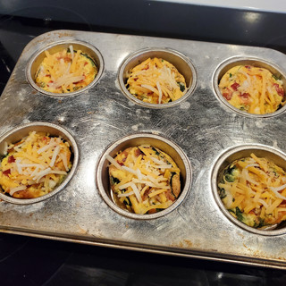 If you like, top them with the rest of the cheese and put them back in the oven for 2 minutes to melt it.