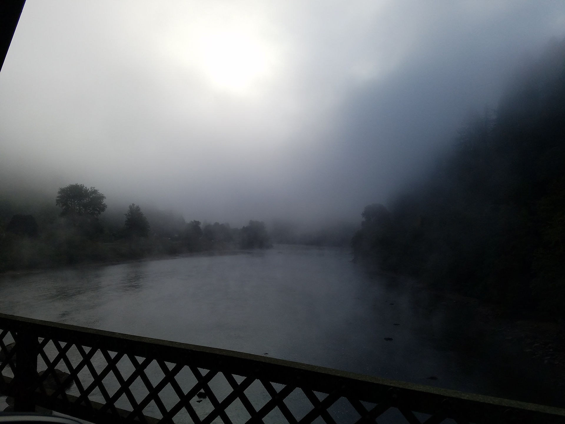 At the Scottsburg Bridge