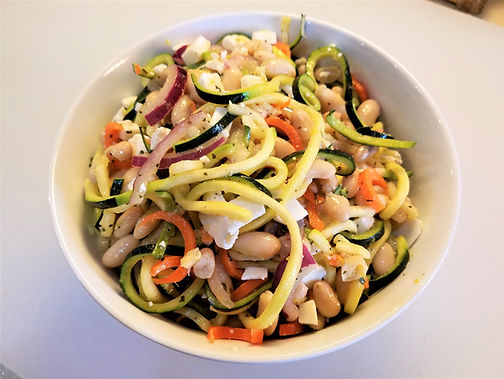 White Bean Zoodles