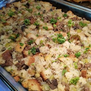 Garnish with the rest of the chopped parsley.