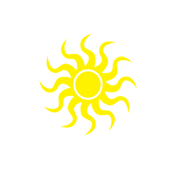 sun animated clip art.gif