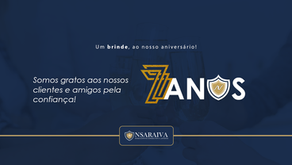 Aniversário do escritório Nsaraiva Advogados - 07 Anos!