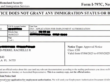 Work Permit for Asylum Applicant