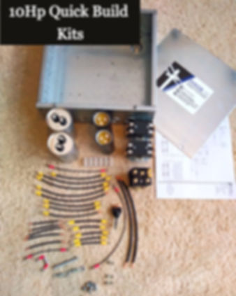 10HP Rotary Phase Converter Quick Build Kit