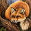 Miniaturbild: Red Fox Original Drawing