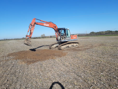 Étude de sol effectuée en Novembre 2020