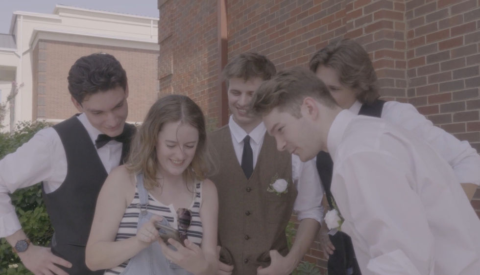 Reviewing footage