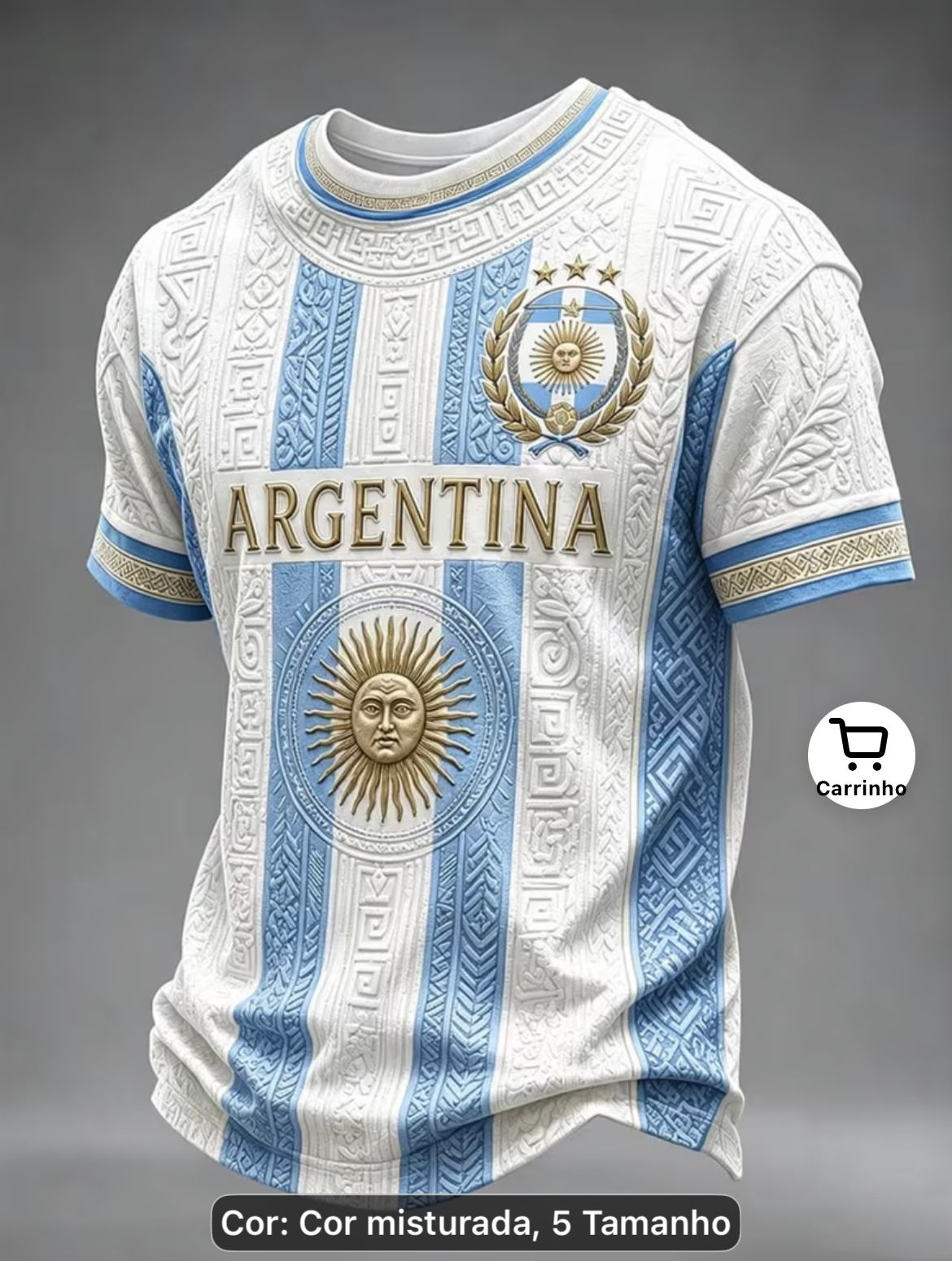 Camisa da Argentina 