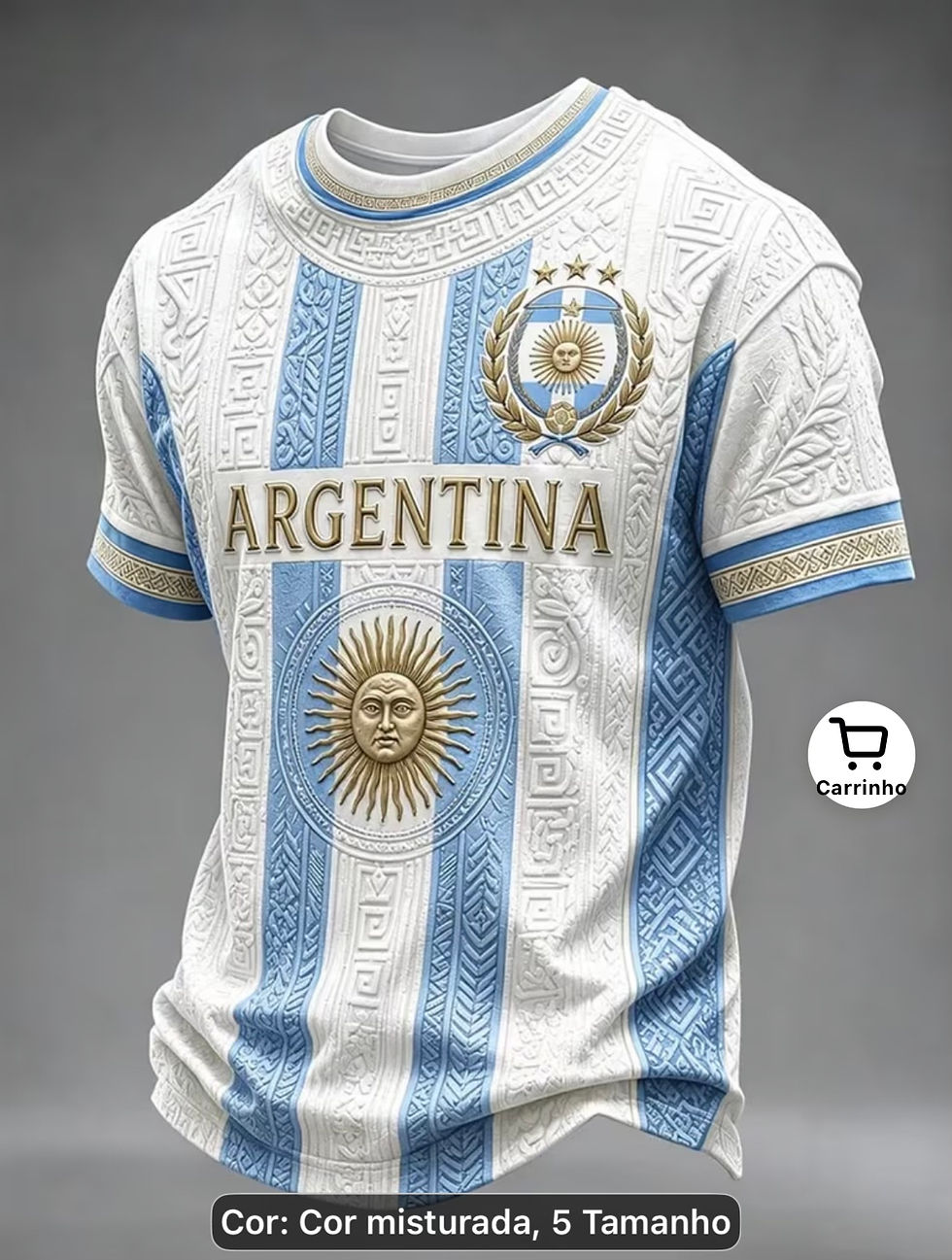Miniatura: Camisa da Argentina 