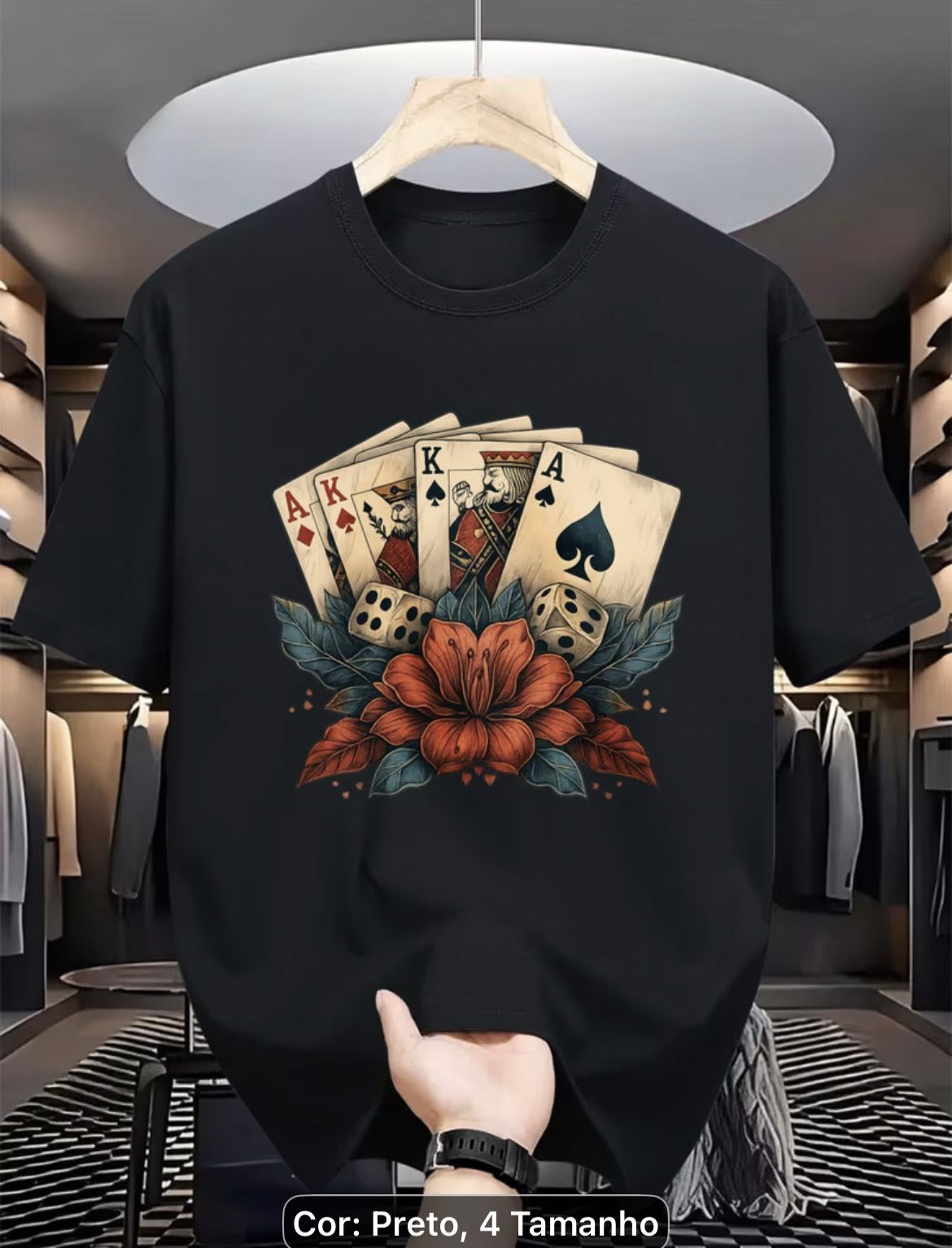 Camisa Masculina Vintage