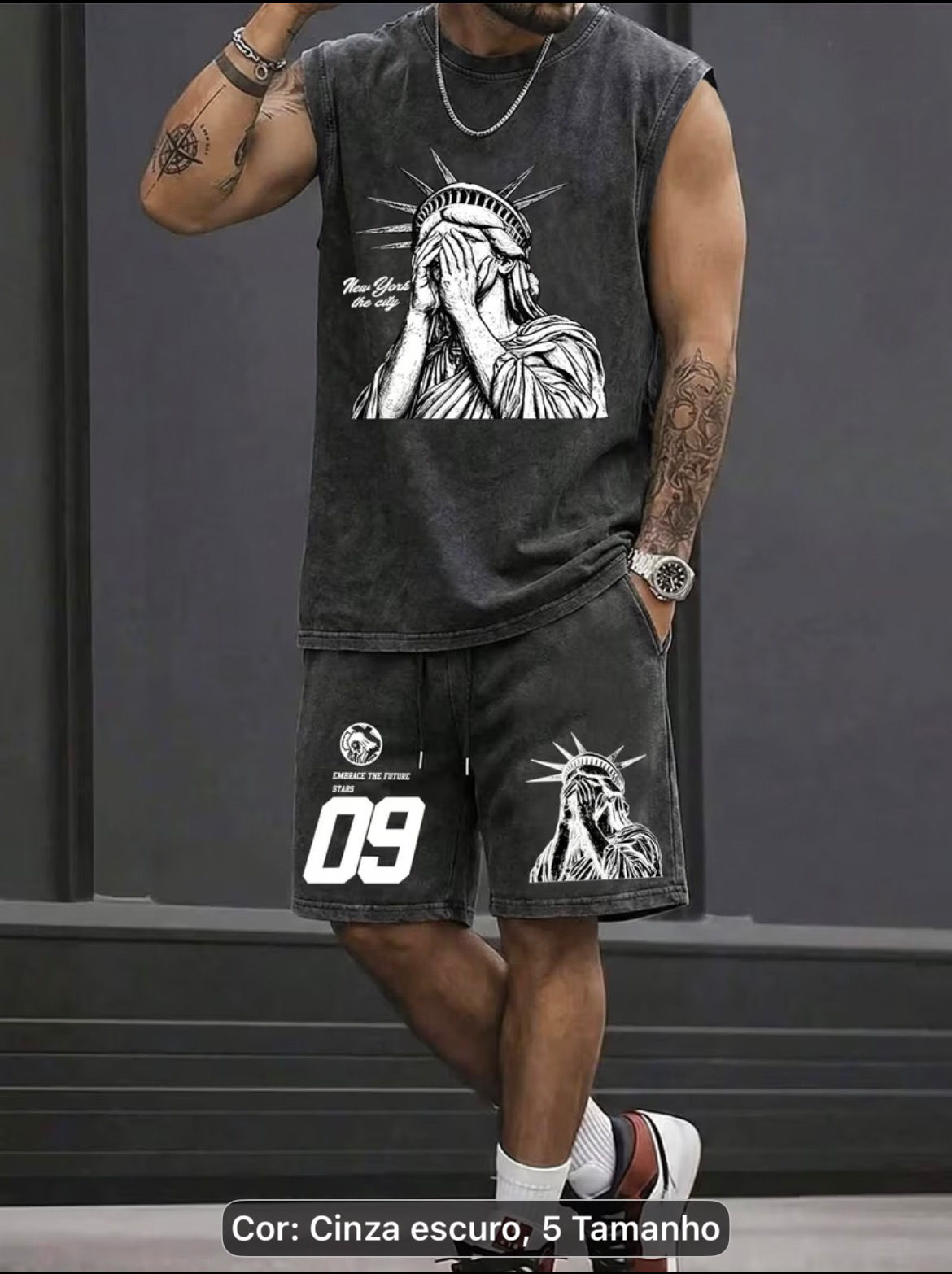 Conjunto Masculino Desportivo
