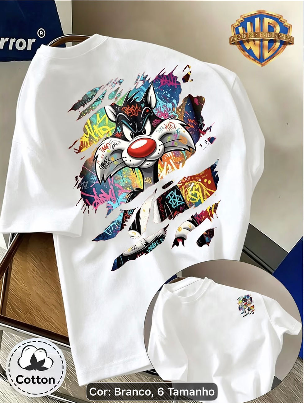 Miniatura: Camisa de Gato Grande 