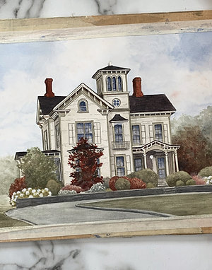 11 x 14 Custom Home Portrait