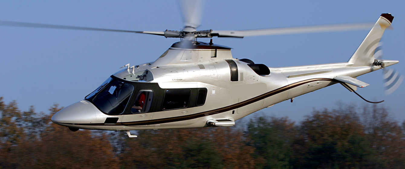 AW109S Grand twin engined helicopter