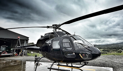 AS355, twin turbine engined helicopter