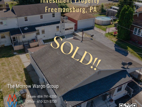 3 Unit Mixed use SOLD In Freemansburg!