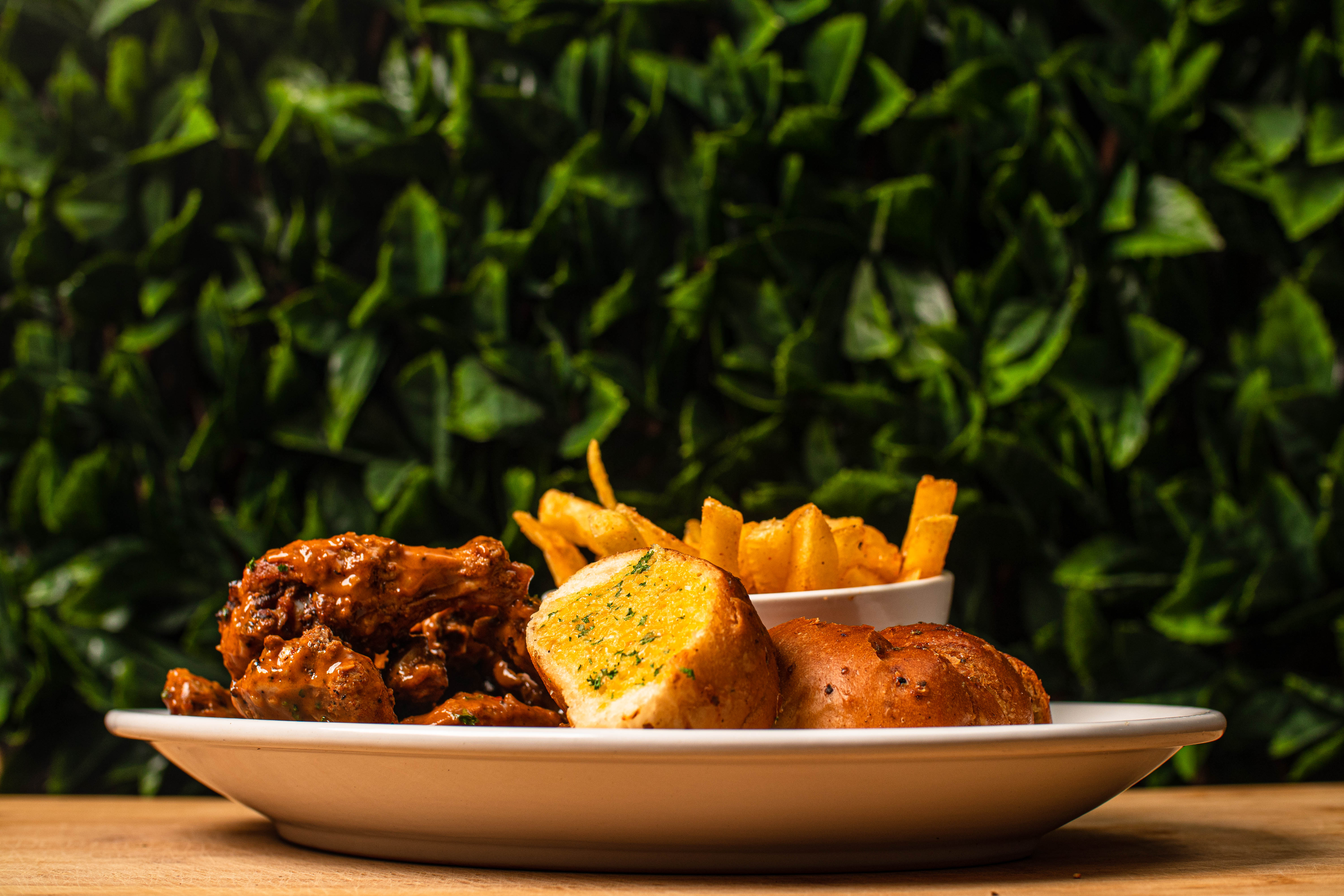 Arranged Food and Objects