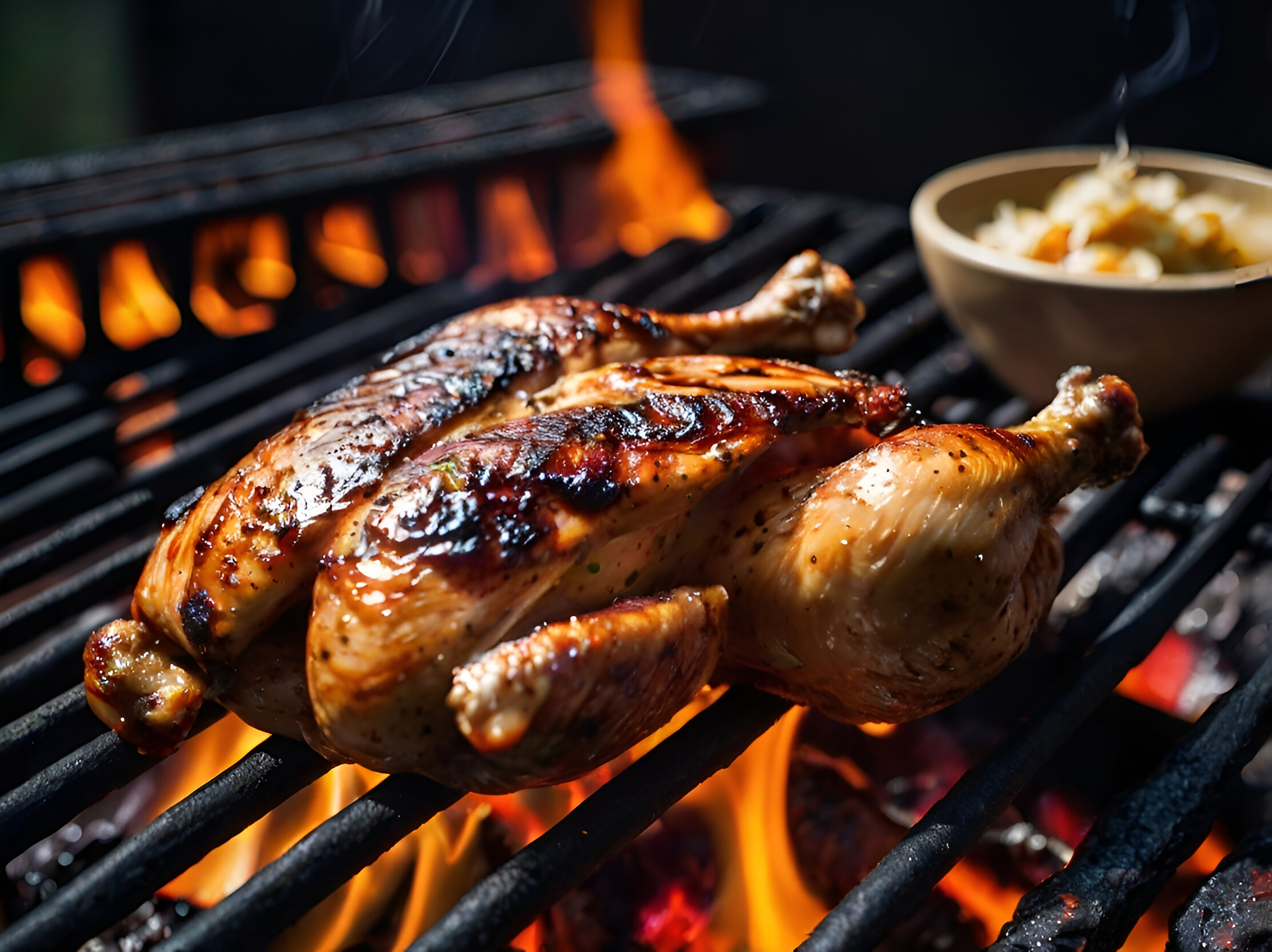 Arranged Food and Objects