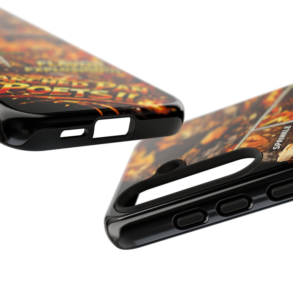 Miniature : Phone Case — 'Flavor Explosion' Comic Burger Design