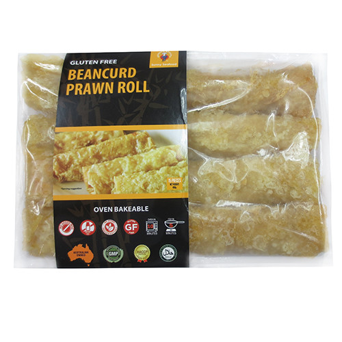Gluten Free Bean curd Prawn Roll Sunny Seafood