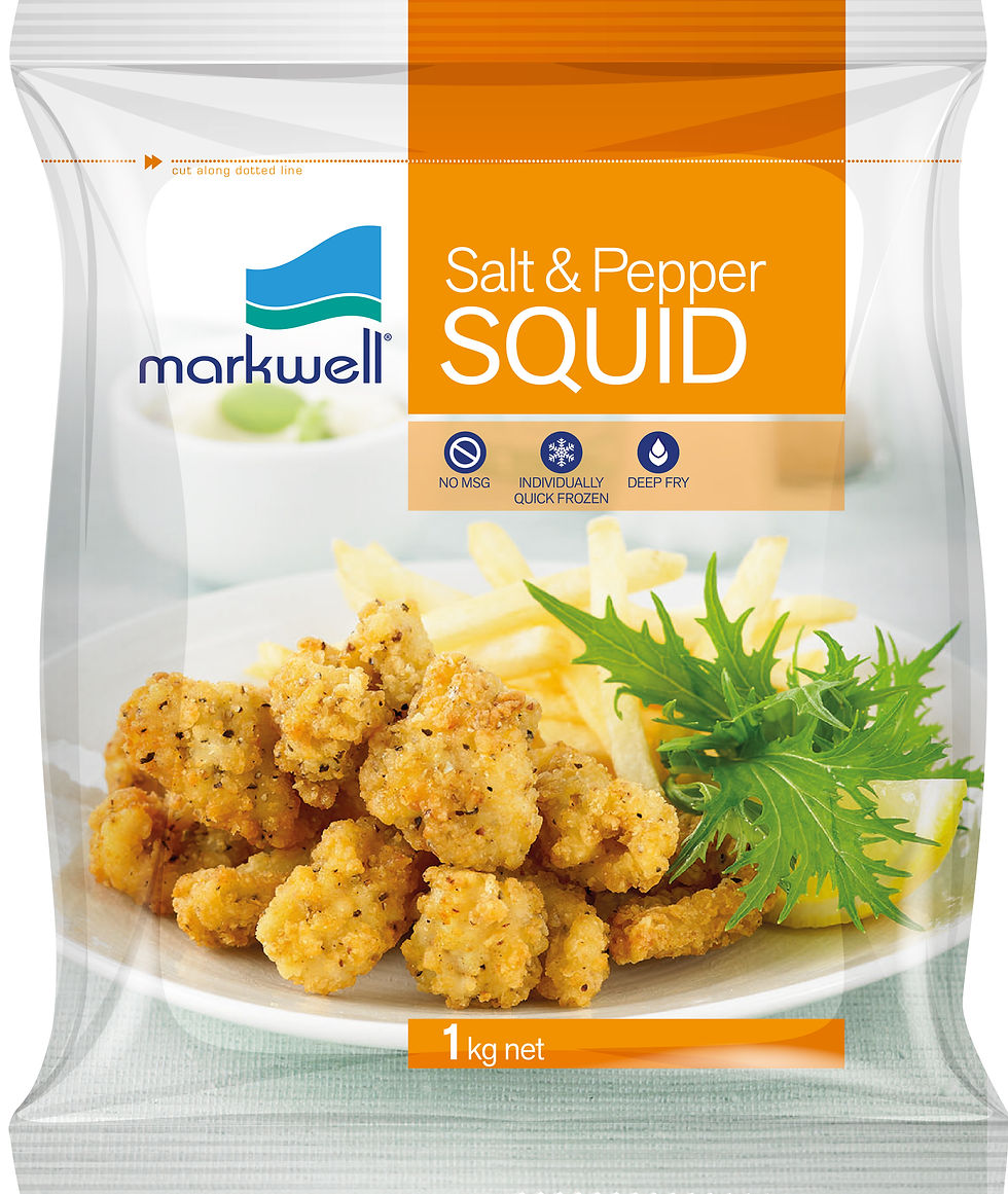 Salt & Pepper Squid Goujons Sunny Seafood