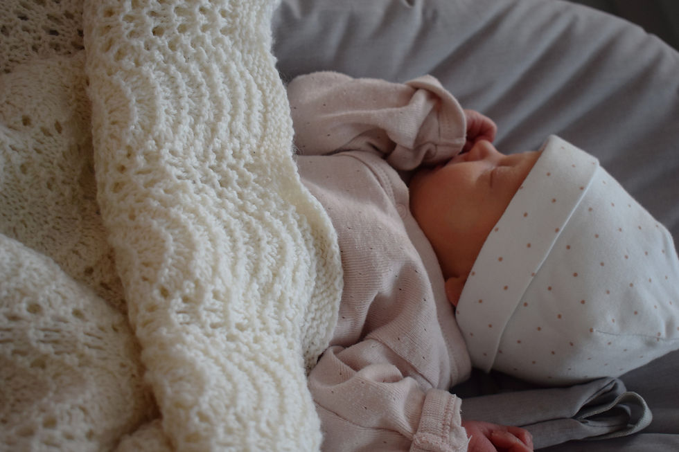 Og her er Sigrid, fire dager gammel