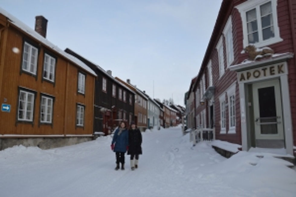 Vi tar oss tid til en tur rundt i vakre Bergstaden, litt utenfor hundeglam og folk