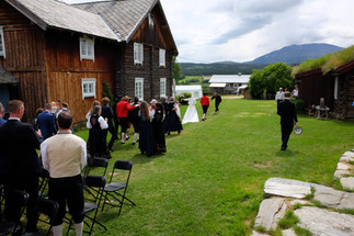 Seremonien er over