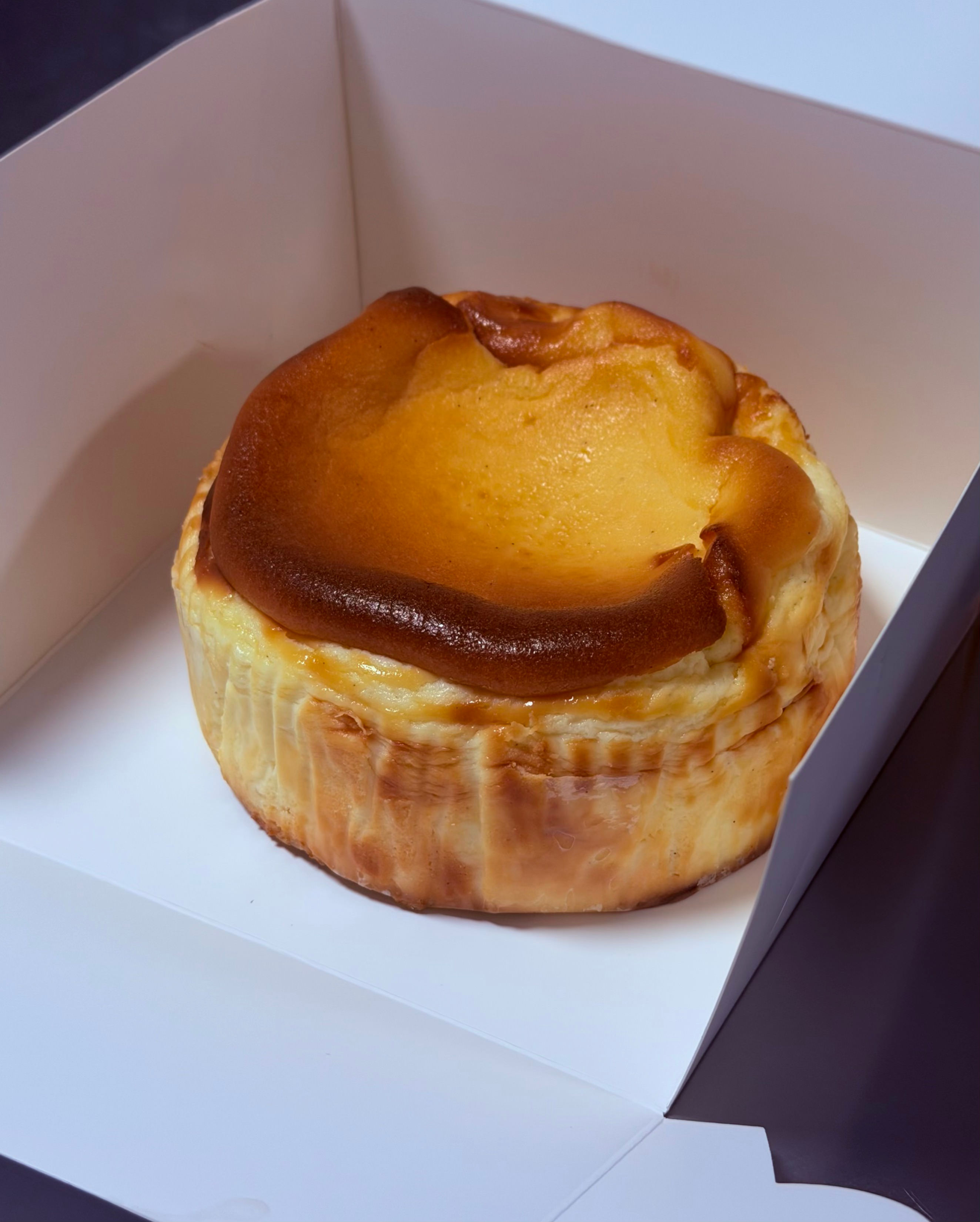 Basque Cheesecake at Denissoff in St. John's