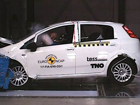 EURO NCAP OTORGA CERO ESTRELLAS AL VETERANO FIAT PUNTO.