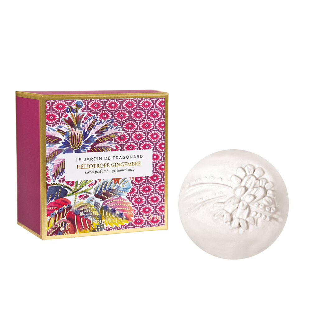 SAPONE ELIOTROPO E ZENZERO - 150 gr