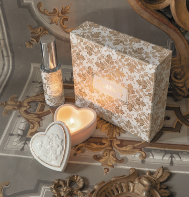 COFANETTO CANDELA E PROFUMO - SECRET DE SANTAL