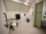 Accessible bathroom in a luxury accessible suite with roll-in shower