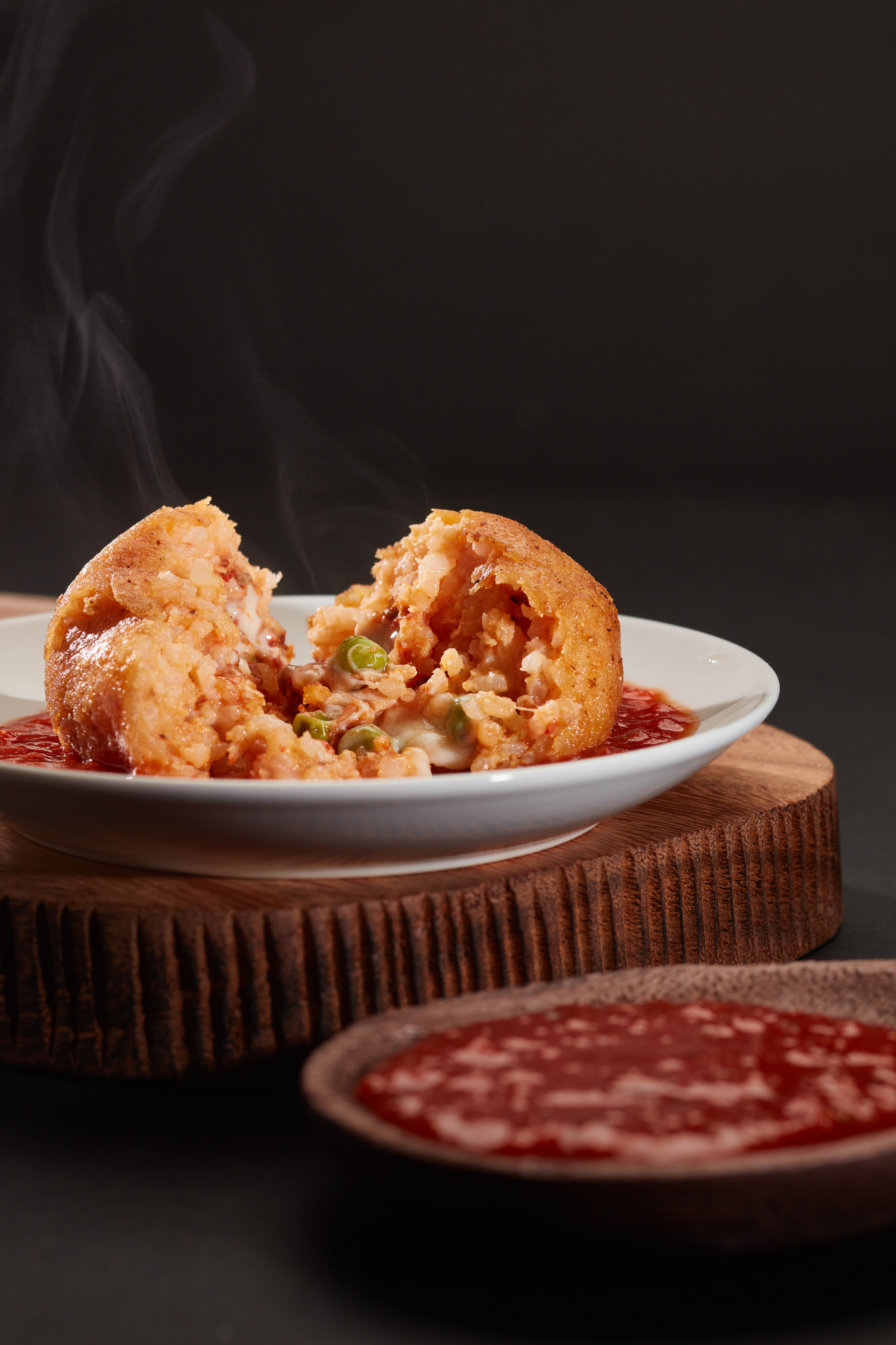 Arranged Food and Objects