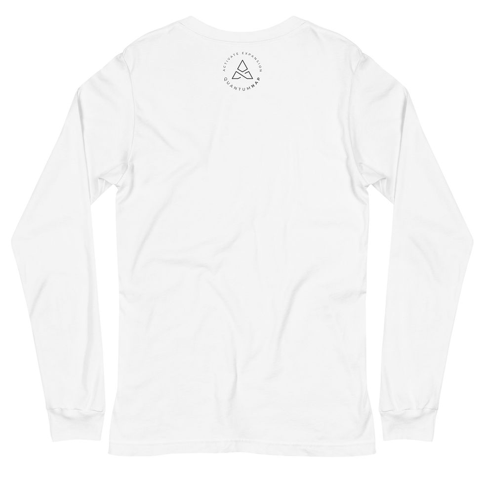 Thumbnail: Women's Long Sleeve Tee Coherence Energy Frequency & Golden Ratio