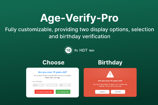 Age Verify Pro banner