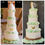 Thumbnail: Semi-Flat Polymer Clay Wedding Cake Ornament
