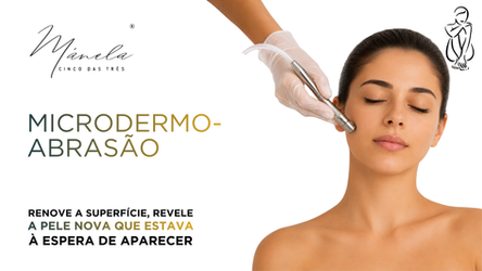 Um tratamento facial de renovação cutânea não invasivo, indicado para peles com textura irregular, poros dilatados, linhas finas, manchas superficiais ou sinais de fadiga acumulada.
O protocolo utiliza uma exfoliação mecânica controlada que remove de forma precisa as células mortas da camada superficial da pele, estimula a renovação celular, promove a produção de colagénio e prepara a pele para uma absorção mais eficaz dos ativos dos tratamentos subsequentes.
O resultado é uma pele visivelmente mais suave, uniforme e luminosa, com poros refinados, textura renovada e um aspeto globalmente mais jovem e saudável, com eficácia visível desde a primeira sessão.
Marque a sua sessão através do número 925 118 432 ou descubra mais no Instagram @manela5das3.pt.