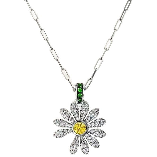 Thumbnail: Daisy Pendant Necklace