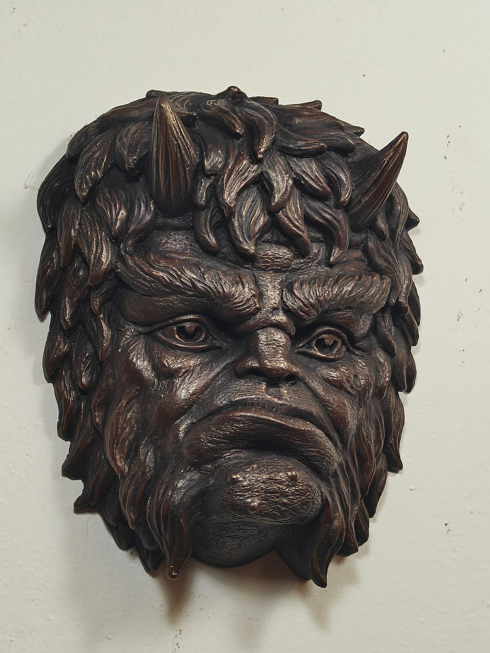 Thumbnail: Woodwose wall plaque sculpture