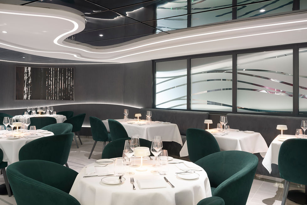 MSC Poesia's Yacht Club Restaurant