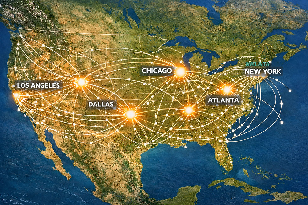 What “Hub-and-Spoke” Means (and How It Creates More Flight Delays)