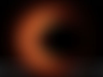 Moon passing across sun in a Solar Eclipse