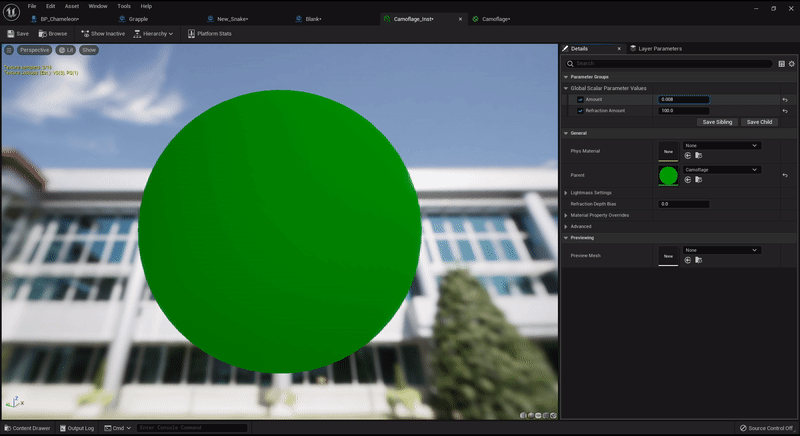 Camo Material Instance